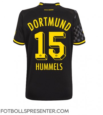 Borussia Dortmund Mats Hummels #15 Borta Matchtröja Dam 2022-23 Kortärmad